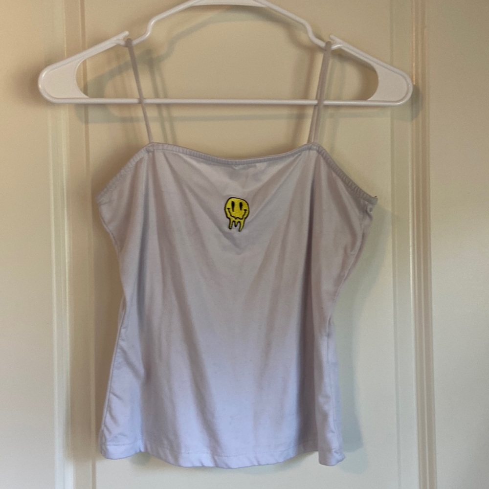 Two Spaghetti Strap Cropped Tank Tops